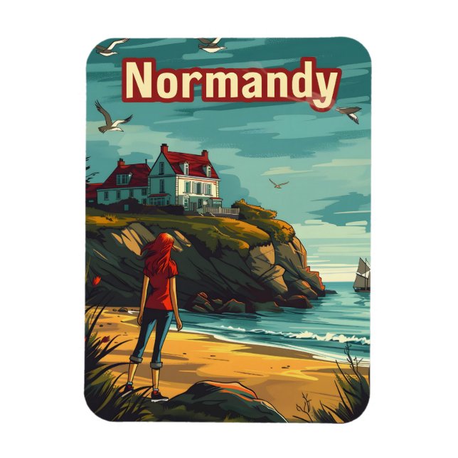 Imán Francia de Normandía (Vertical)