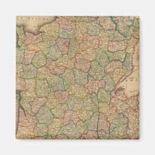 Imán Francia, departamentos