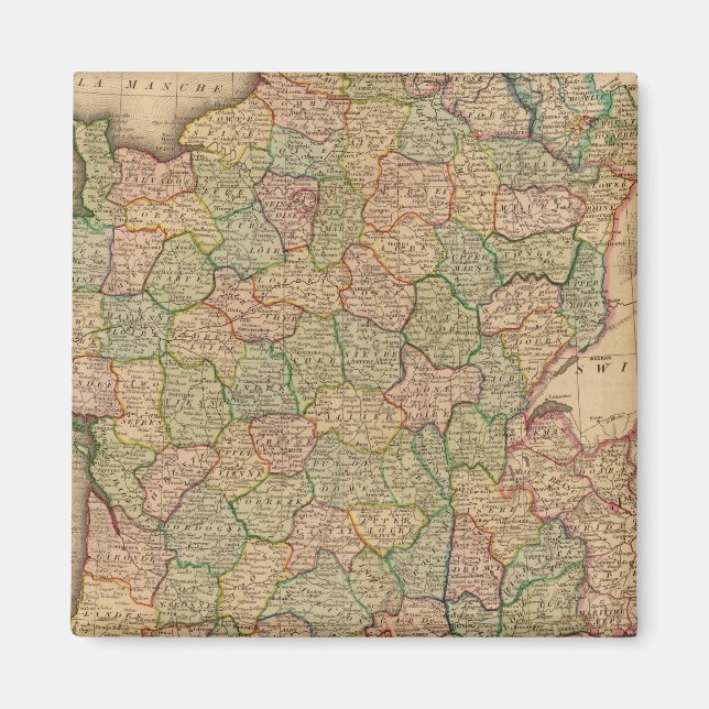 Imán Francia, departamentos (Frente)