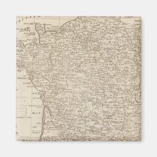 Imán Francia dividida en círculos y departamentos