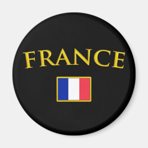Imán Francia dorada