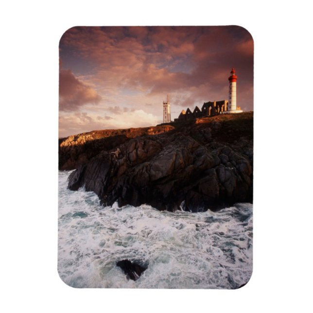Imán Francia, faro al amanecer (Vertical)