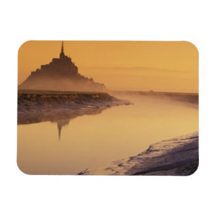 Imán FRANCIA, Normandía Mont St. Michel. Luz de la ma