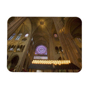 Imán Francia, París. Interior de la Catedral de Notre D