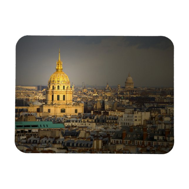 Imán Francia, París. Los Inválidos vistos desde la (Horizontal)