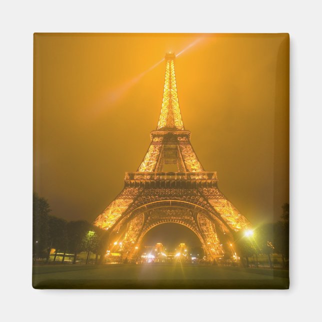Imán Francia, París. Torre Eiffel iluminada a las 3 (Frente)