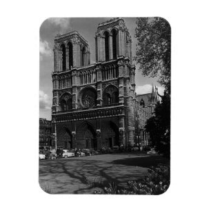 Imán Francia Vintage París Catedral de Notre Dame 1970