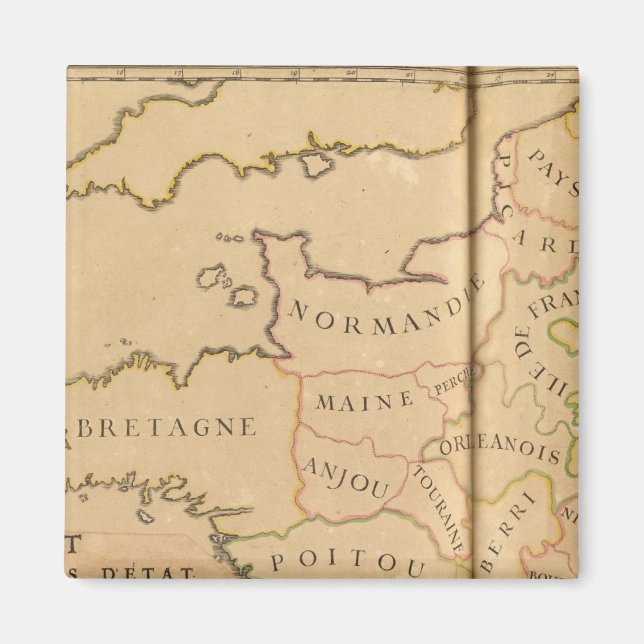 Imán Francia y departamentos (Frente)