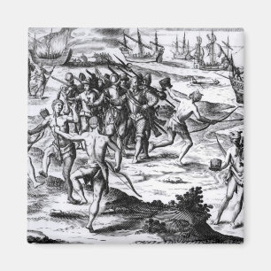 Imán Francis Drake en el nuevo mundo