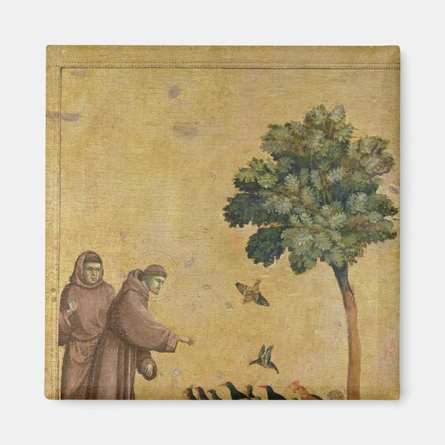 Imán Francisco de Asís predicando a los pájaros (Frente)