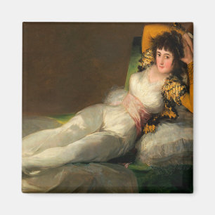 Imán Francisco de Goya la maja vestida