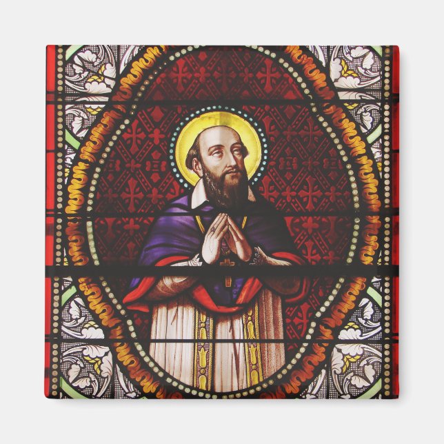 Imán Francisco de Sales Bishop de Ginebra (Frente)