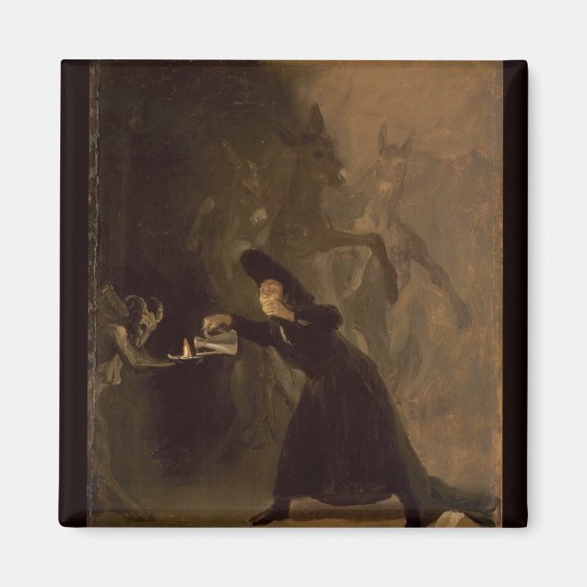 Imán Francisco José de Goya y Lucientes | El Hechizado (Frente)