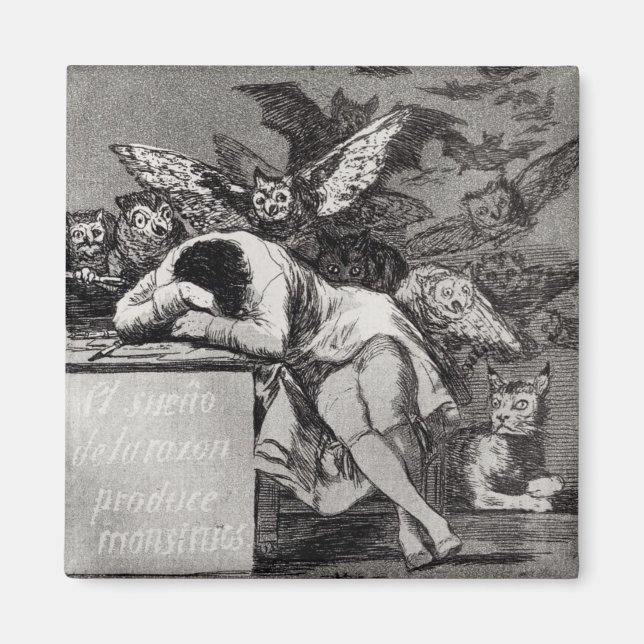 Imán Francisco José de Goya y Lucientes | El sueño de (Frente)