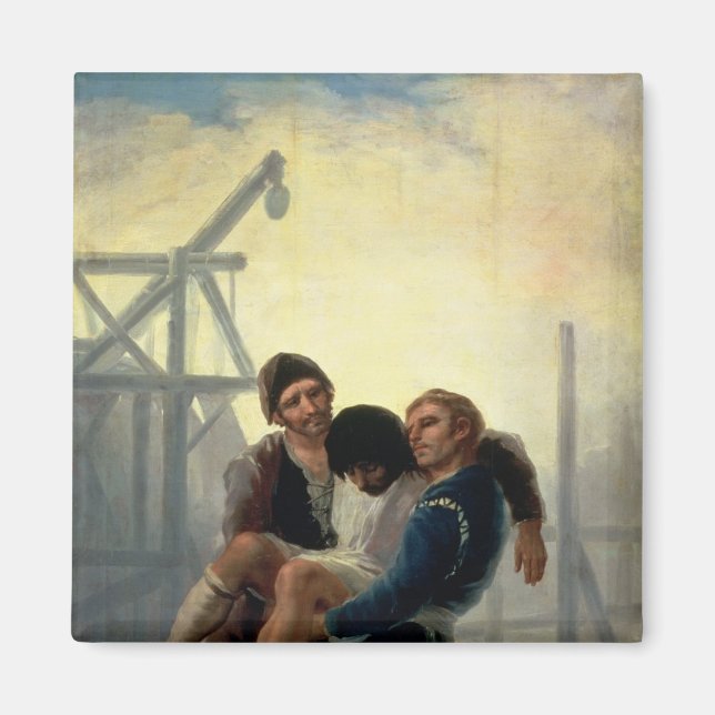 Imán Francisco José de Goya y Lucientes | La M herida (Frente)