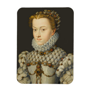 Imán Francois Clouet - Elisabeth de Austria