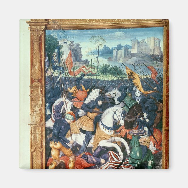 Imán Francois I en la batalla de Marignano (Frente)