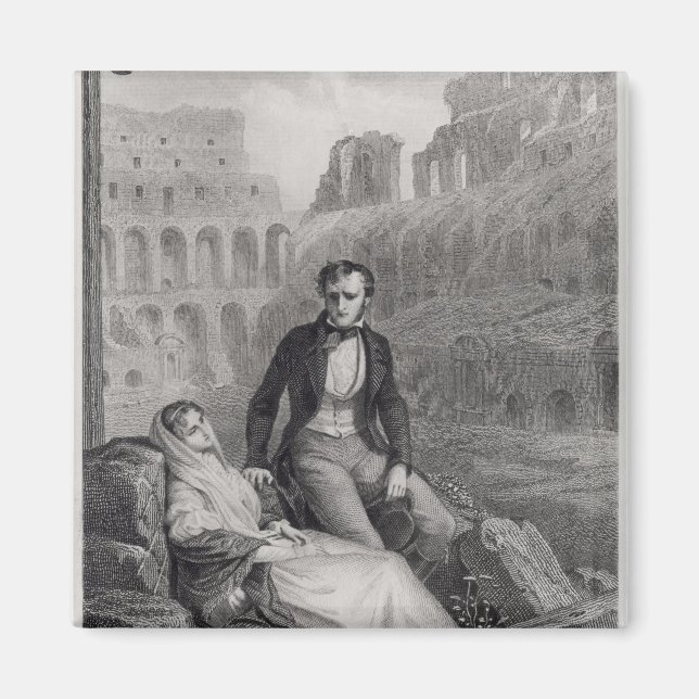 Imán Francois Rene Vicomte de Chateaubriand (Frente)