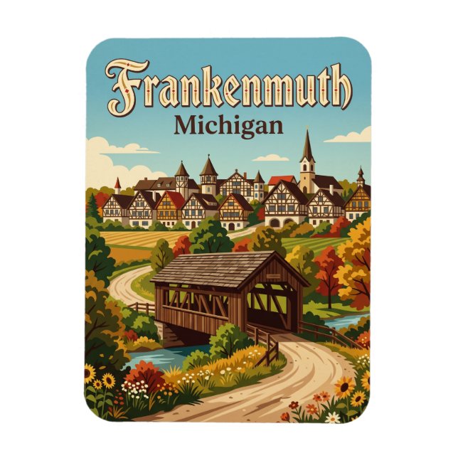 Imán Frankenmuth EE. UU. (Vertical)