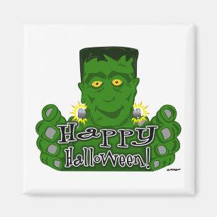 Imán ¡Frankie Happy Halloween!