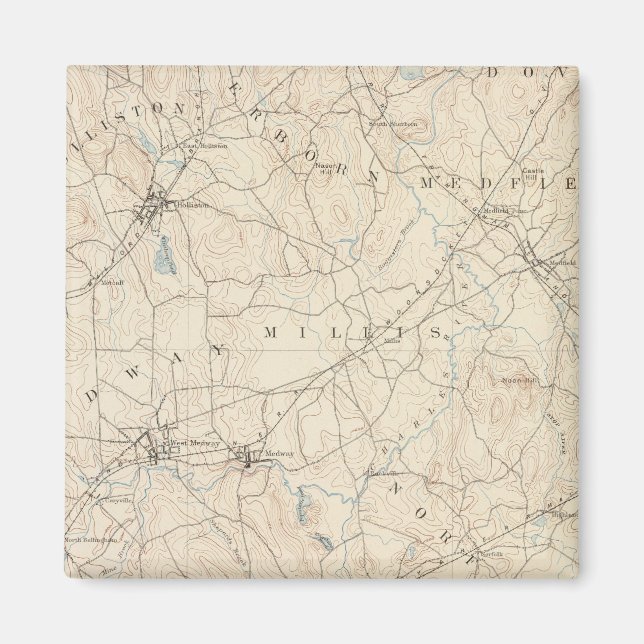 Imán Franklin, Massachusetts (Frente)