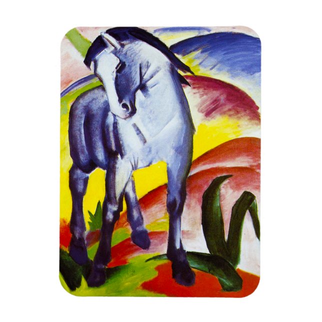 Imán Franz Marc Blue Horse Magnet (Vertical)