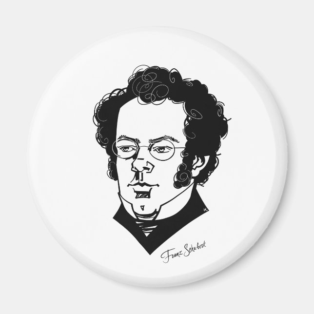 Imán Franz Schubert (Frente)