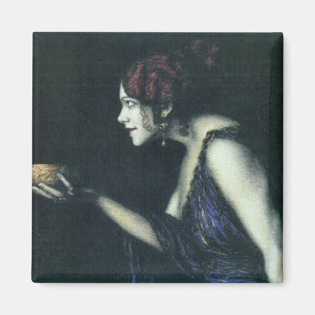 Imán Franz von Stuck - Tilla Durieux as Circe (Frente)