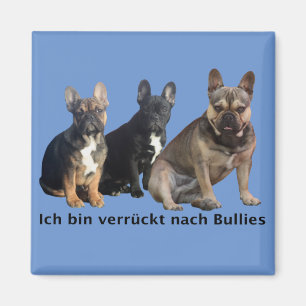 Imán Französische Bulldogge Magnet