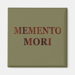 Imán Frase Latina - Aprovecha el Día - Memento Mori