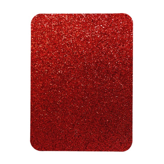 Imán Fraude de fondo de Purpurina rojo burdeos (Vertical)