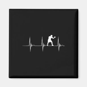 Imán Frecuencia cardíaca de boxeo Ekg Pulso Boxeador Gu