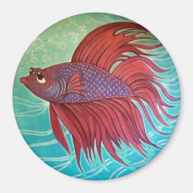 Imán Freddy el pez triste (Frente)