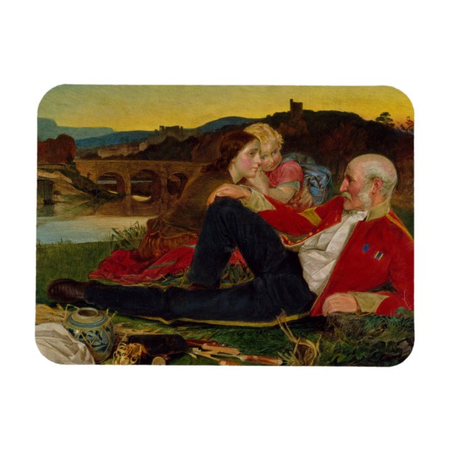 Imán Frederick Sandys - Otoño (Horizontal)
