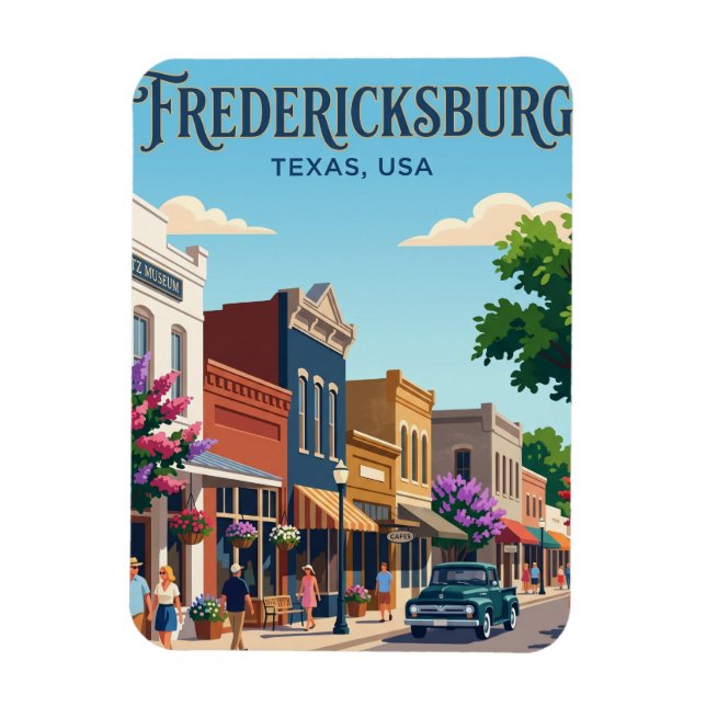 Imán Fredericksburg EE. UU. (Vertical)