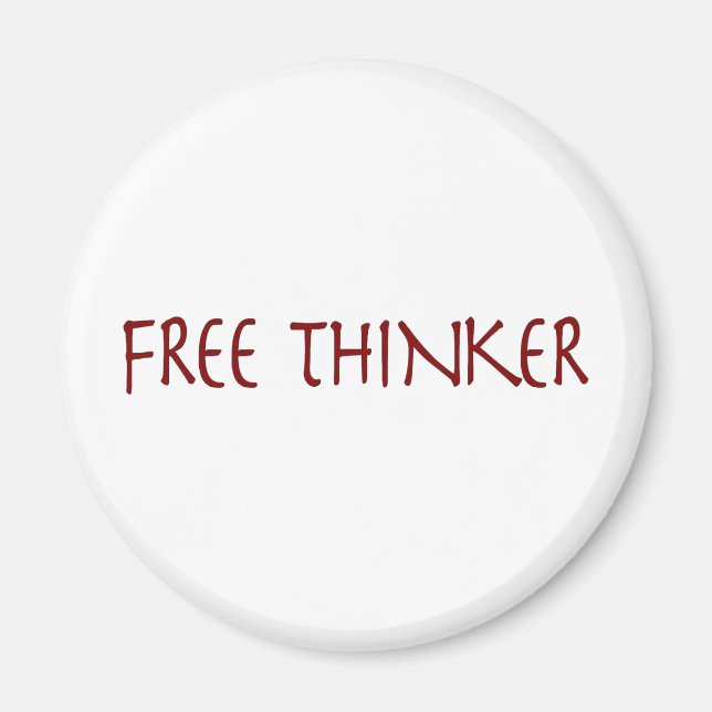 Imán Free Thinker (Frente)