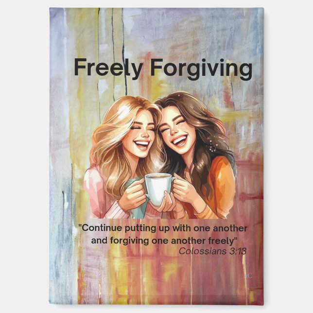 Imán Freely Forgive (Anverso)