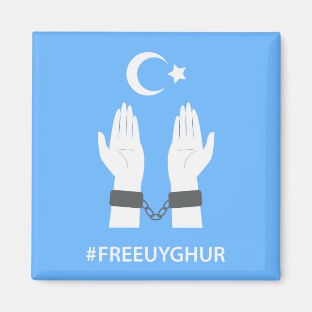 IMÁN #FREEUYGHUR (Frente)