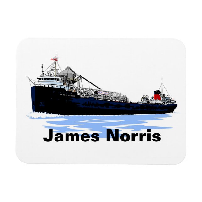 Imán Freighter de los Grandes Lagos James Norris (Horizontal)