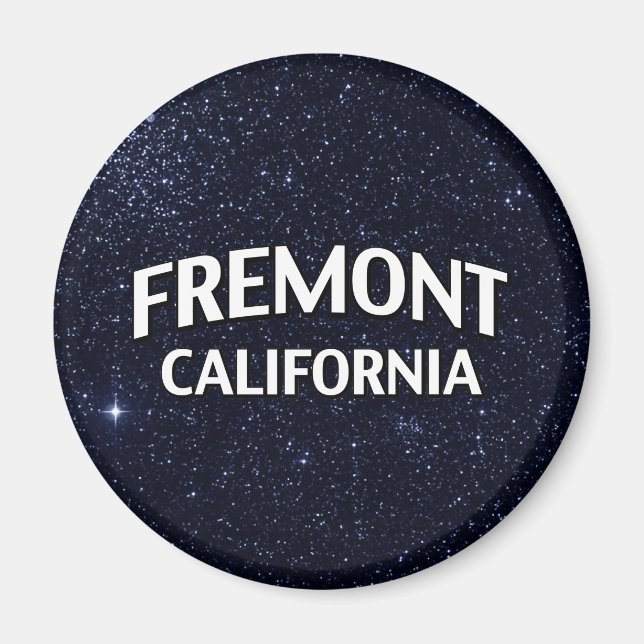 Imán Fremont California (Frente)