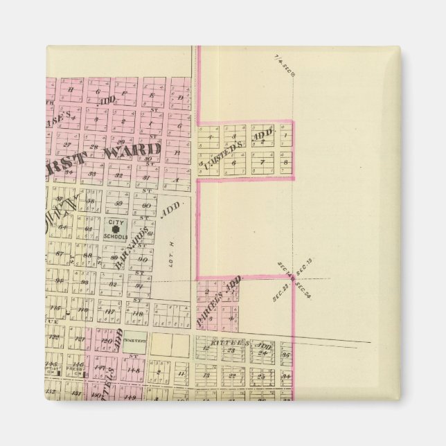 Imán Fremont, Nebraska (Frente)