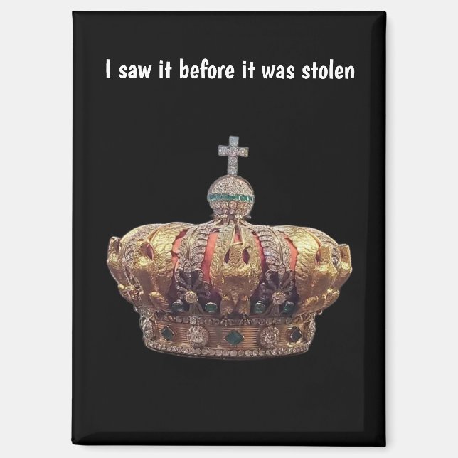 Imán French Crowned Jewels Before Theft (Anverso)