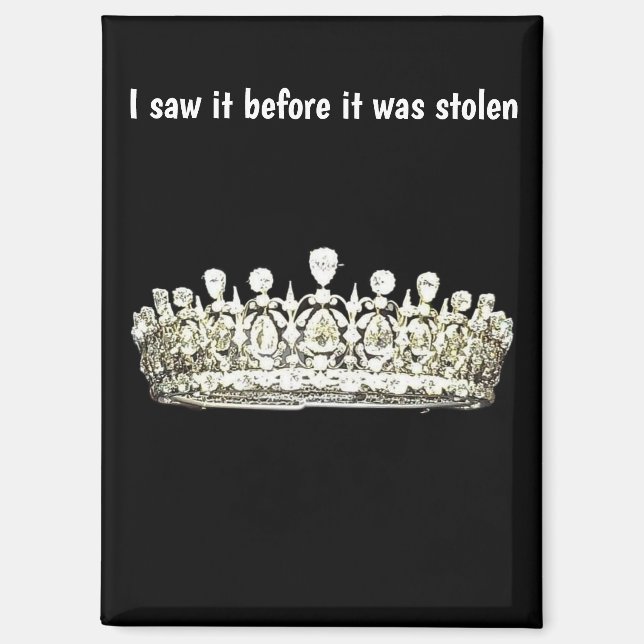 Imán French Crowned Jewels Before Theft (Anverso)