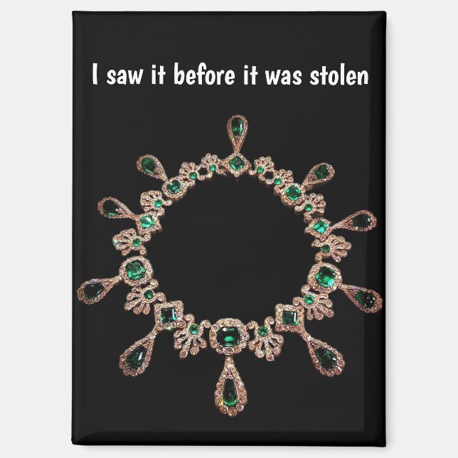 Imán French Crowned Jewels Before Theft (Anverso)