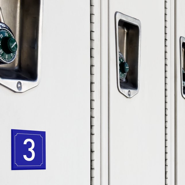 Imán French House Number (In situ (casillero))