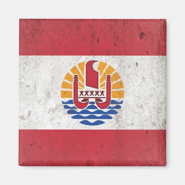 Imán French Polynesia (Frente)