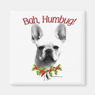 Imán Frenchie Bah Humbug Magnet
