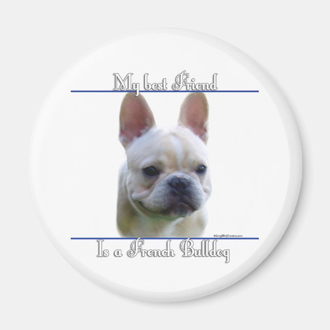 Imán Frenchie Best Friend 2 - Magnet (Frente)