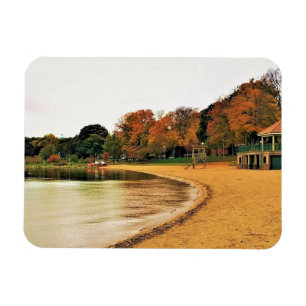 Imán Frente al lago Lemán, Wisconsin