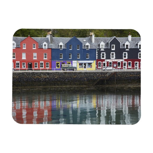 Imán Frente al mar, Tobermory, Isla de Mull, Escocia, (Horizontal)